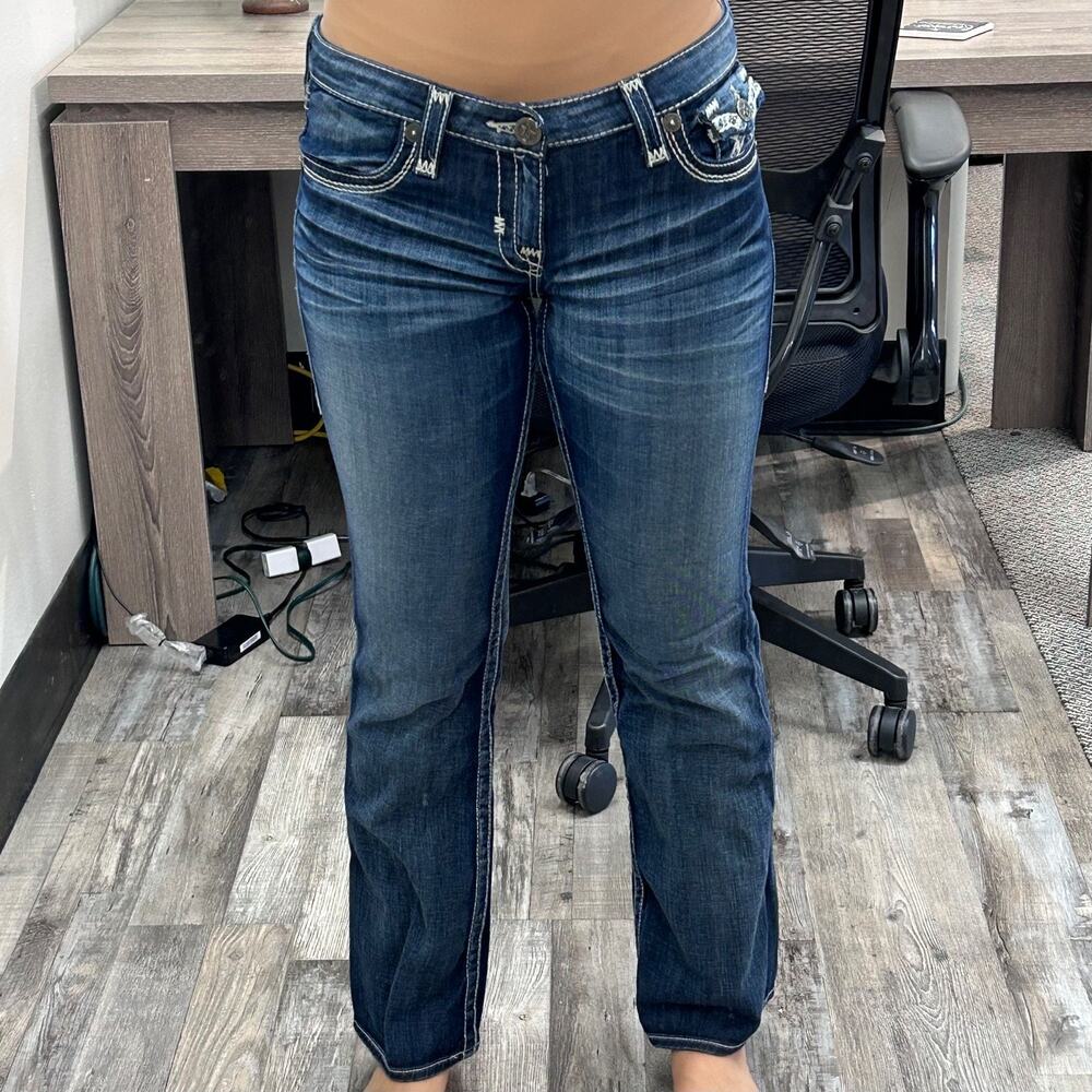 Big Star Liv Bootcut Jeans Blue 28 EUC Y2K Western